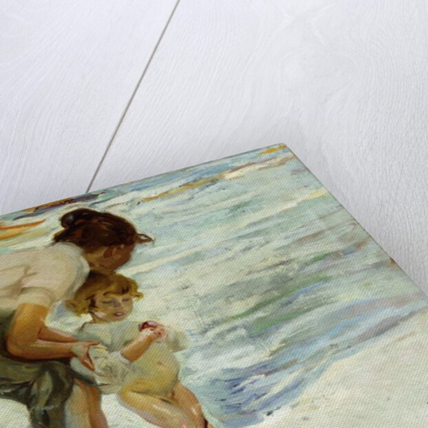 On the Beach, 1908 by Joaquin Sorolla y Bastida