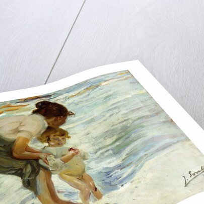 On the Beach, 1908 by Joaquin Sorolla y Bastida