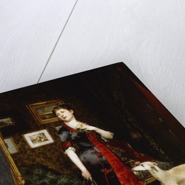 The New Dress, 1888 by Evariste Carpentier