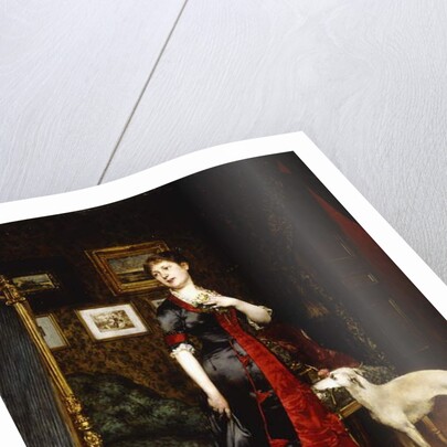 The New Dress, 1888 by Evariste Carpentier