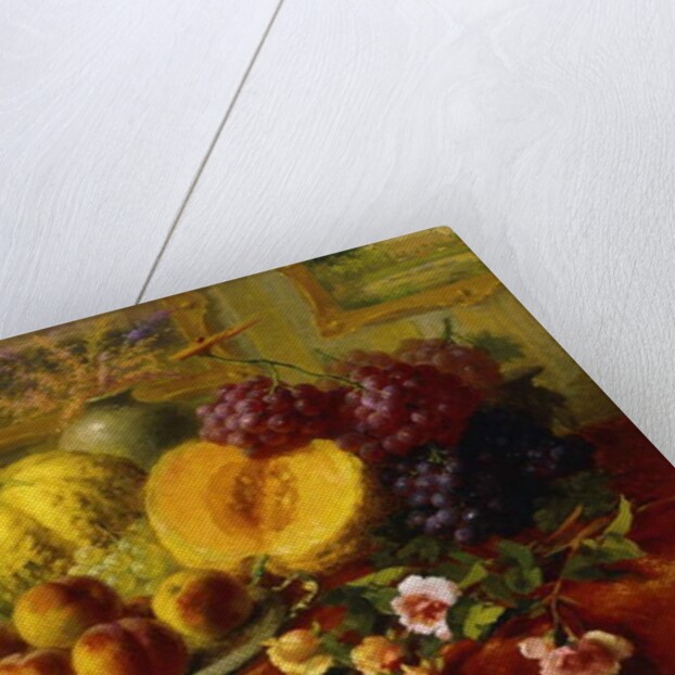 Still Life on a Table in an Interior by Henry Kokken