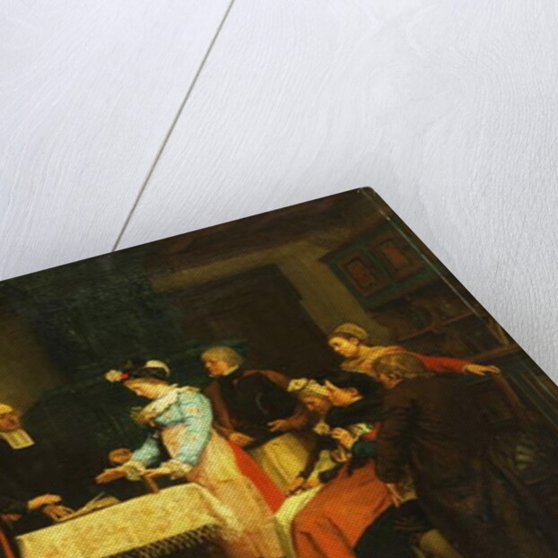 An Alsatian Wedding, 1869 by Gustave Brion