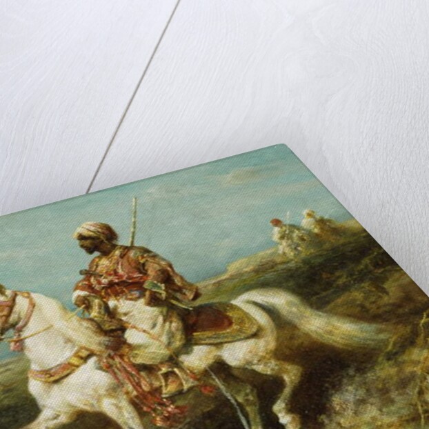 Arab Horseman by Adolf Schreyer