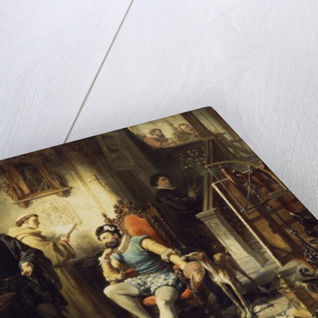 Discovering the Telescope, 1855 by Edouard Ender