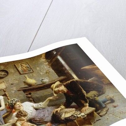 The Hungry Turkey by Eugenio Zampighi