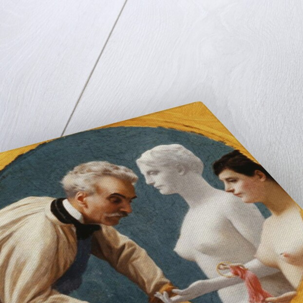 Gerome and Tanagra by Jean Leon Gerome