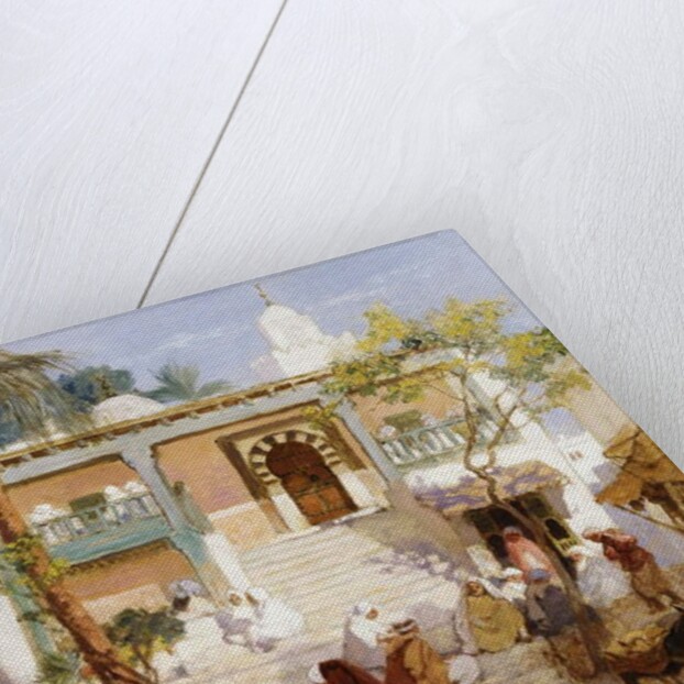 At the Souk, by Frederick Arthur Bridgman