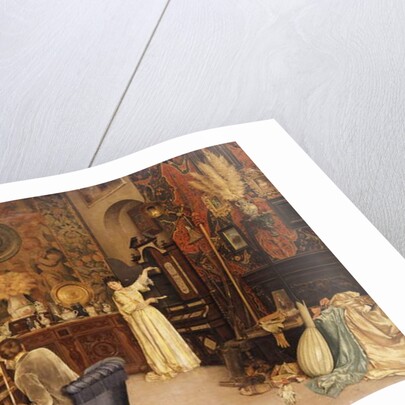 The Artist's Studio by Achille Glisenti