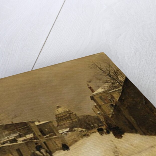 A Street near Les Invalides, Paris by Luigi Loir