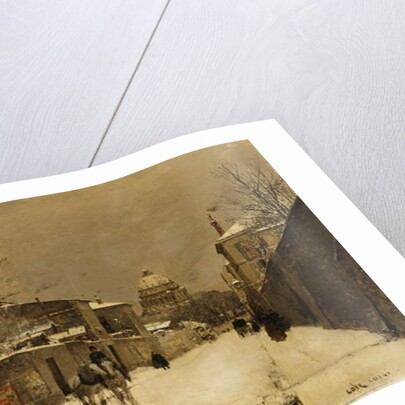 A Street near Les Invalides, Paris by Luigi Loir