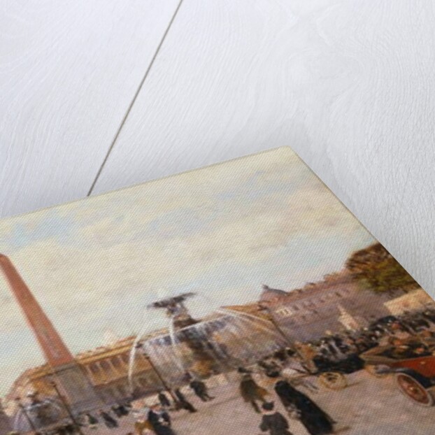 La Place de la Concorde, by Luigi Loir