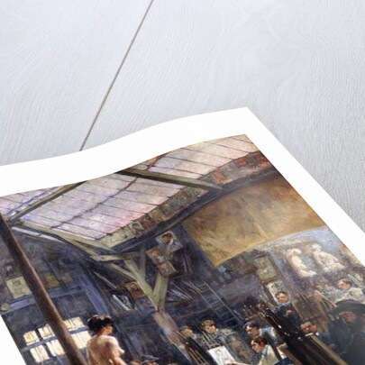 In the Studio, by Albert Lynch