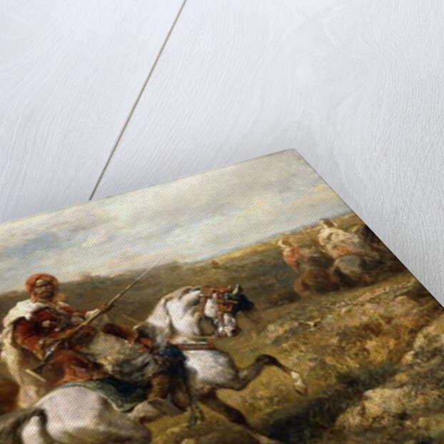 Bedouins on Route by Adolf Schreyer