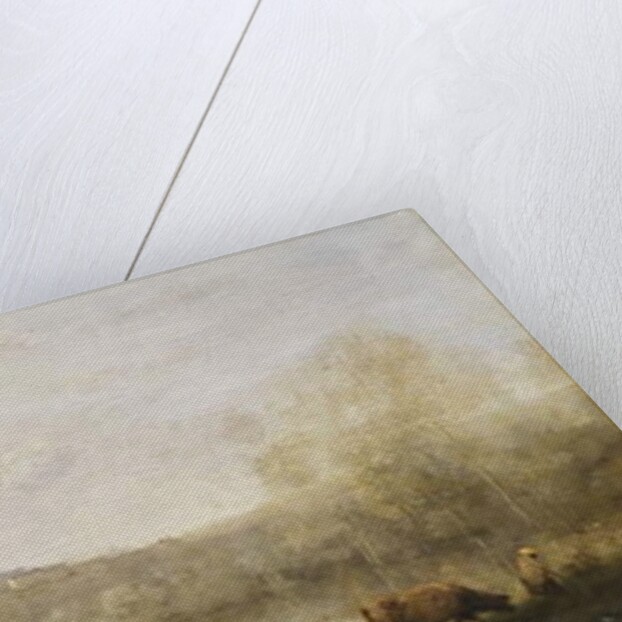 The Pond with Three Cows, c.1855-60 by Jean Baptiste Camille Corot