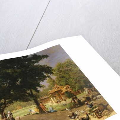 Marie Antoinette's Hameau in Versailles by Oreste Cortazzo