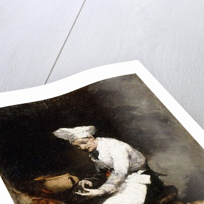 The Cook and the Cat by Auguste Theodule Ribot