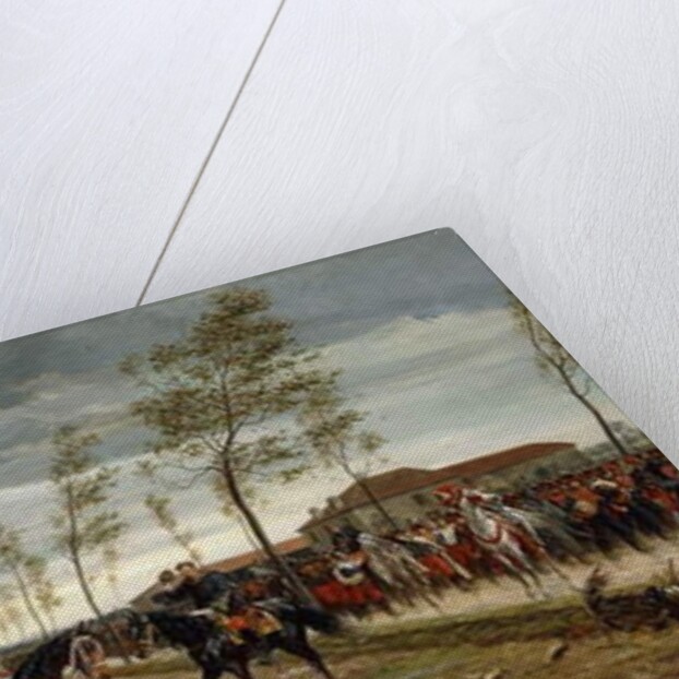 Ubergabe von Metz, 1876 by Conrad Freyberg