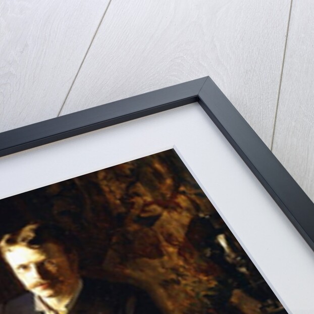 A Gentleman in an Interior, 1881 by Joseph-Gabriel Aubrun