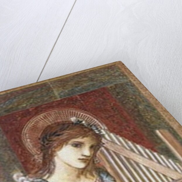 St Cecilia by Edward Coley& Murray Charles Fairfax Burne-Jones