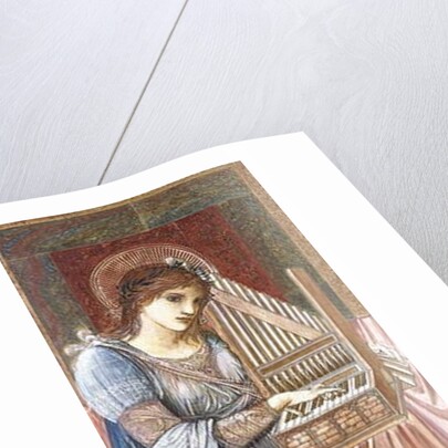 St Cecilia by Edward Coley& Murray Charles Fairfax Burne-Jones