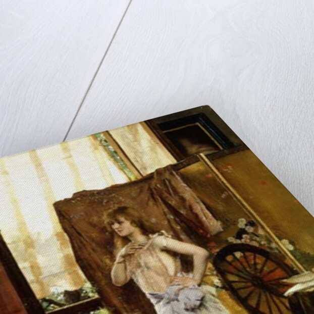 Rehearsing, 1888 by Alfred Emile Stevens