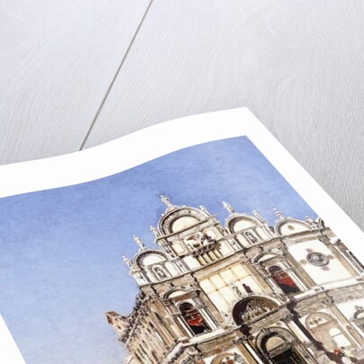 Scuola Grandi di San Marco and Campo San Giovanni e Paolo, Venice by Martin Rico y Ortega