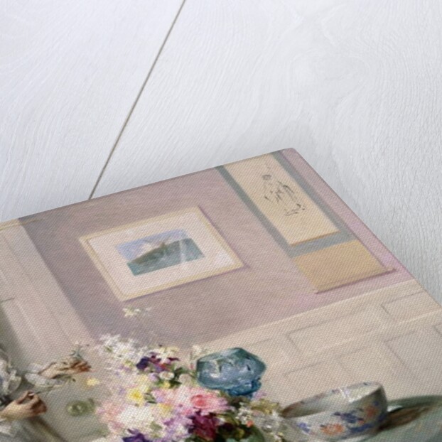 The Flower Arranger by Samuel Henry William Llewelyn