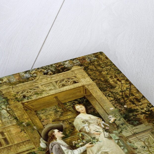 The Proposal, 1876 by Paul Alphonse Viry