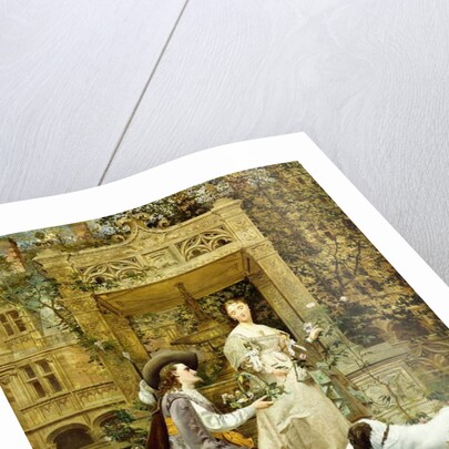 The Proposal, 1876 by Paul Alphonse Viry