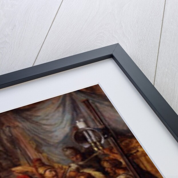 The Artist's Studio by Francois Auguste Biard