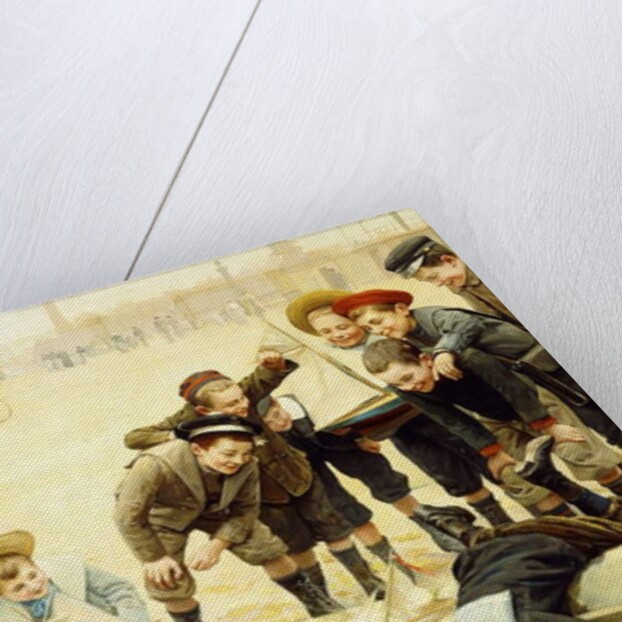 Boys and their Sailboats by Paul Charles Chocarne-Moreau