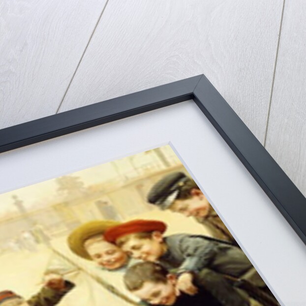 Boys and their Sailboats by Paul Charles Chocarne-Moreau