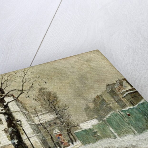 Back Street, Montmartre by Fritz Thaulow