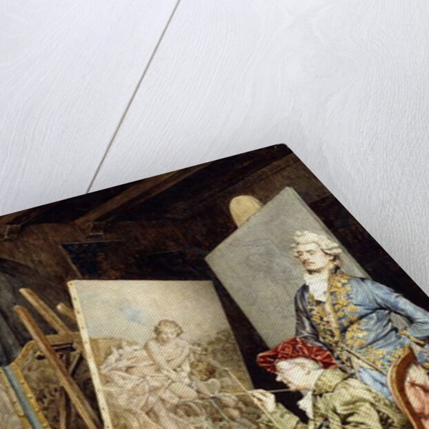 The Painter's Studio by Giuseppe Signorini