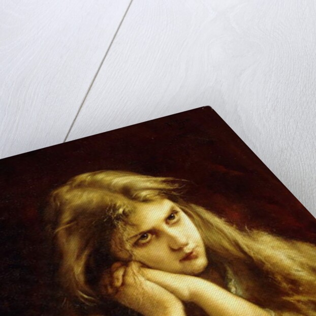 A Pensive Moment, 1882 by Virgilio Tojetti