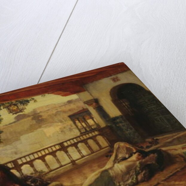 Evening over Algiers, c.1880-1889 by Frederick Arthur Bridgman