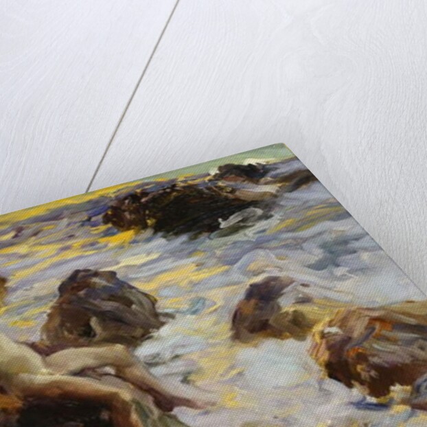 Boy in the Breakers, Javea, 1900 by Joaquin Sorolla y Bastida