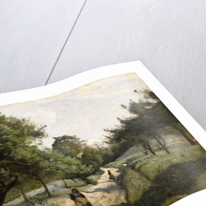 Path with Apple Trees, 1850-60 by Jean Baptiste Camille Corot