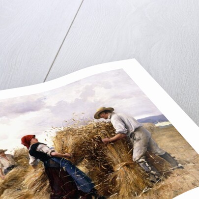 Stacking Hay by Julien Dupre