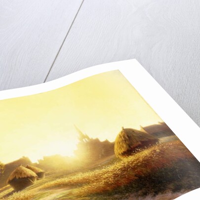 Sunset in Champagne, 1902 by Armand Guery