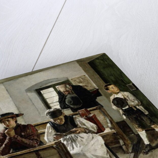 A Family in Prayer by Joseph Molitor Von Muhlfeld