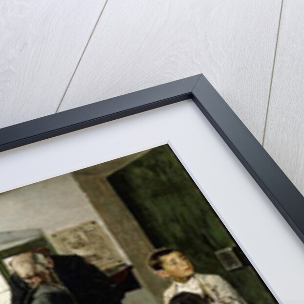 A Family in Prayer by Joseph Molitor Von Muhlfeld