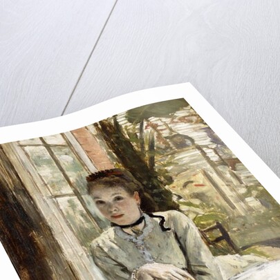 A Woman in an Elegant Interior by James Jacques Joseph Tissot