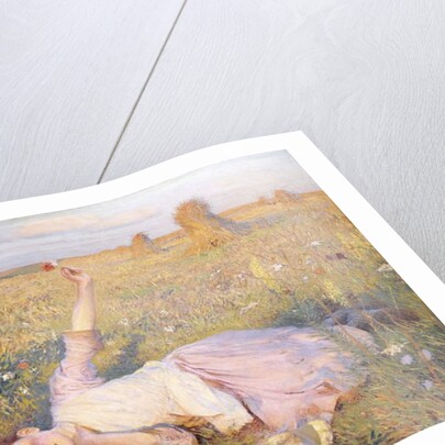 Evening Song, 1893 by George Clausen