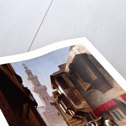 A Street in Cairo by Jean Leon Gerome