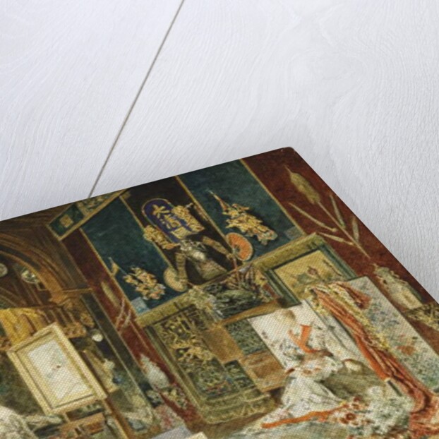 The Studio of Sarah Bernhard, 1885 by Marie Desire Bourgoin