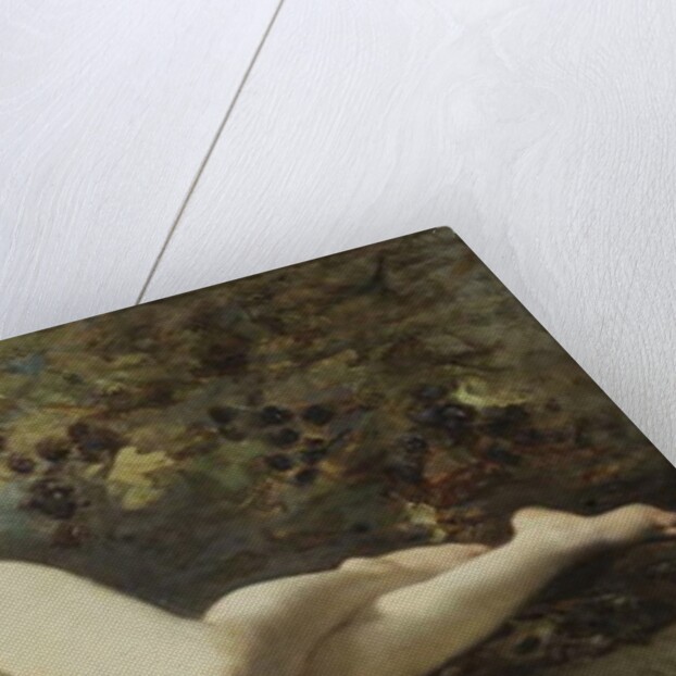 Reclining Nude with Tambourine by Etienne Leroy