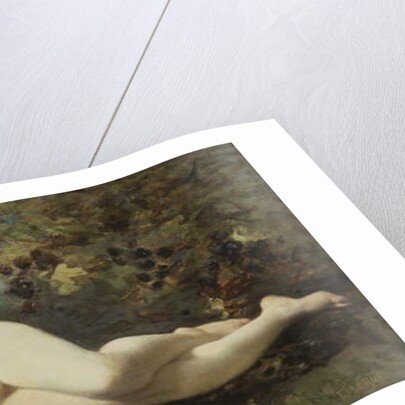 Reclining Nude with Tambourine by Etienne Leroy