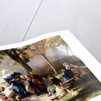 The Schoolyard by Felix Schlesinger