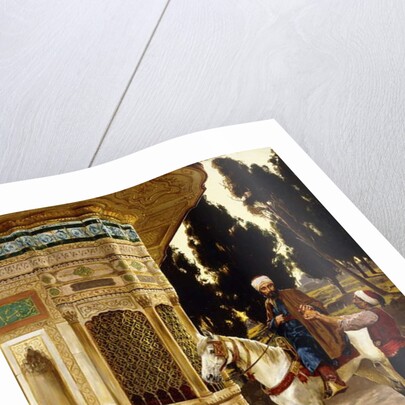 Outside the Palace by Rudolphe Ernst